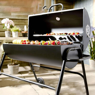 Newest Design Camping Cookware: Spit Roaster, Electroplated Indoor Grill & Seekh Kebab Machine - Smoke-Free Camping Gear