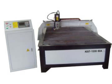 White Plate Plasma Metal Cutting Machine With Touch Screen Control For Plate Cutting 120a