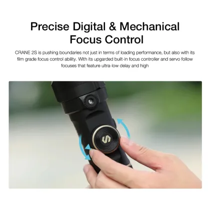 Professional ZHIYUN Crane 2S PRO 3-Axis Handheld Gimbal Stabilizer for DSLR Camera: Enhancing Your Photography Experience