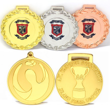 Medalhas de ouro personalizadas 2 no mesmo evento