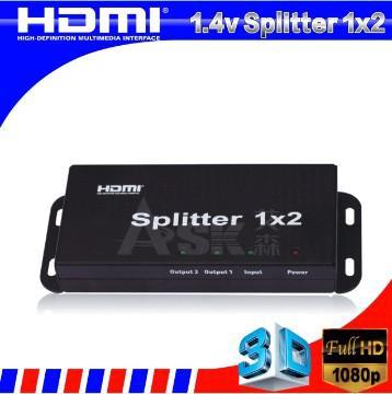 1080P display port splitter 1 by 2 1.4V