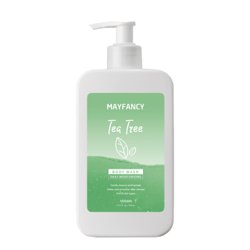 hidratante de gel de baño con extracto de árbol de té 400 ml