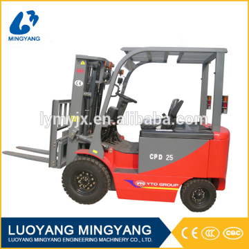 YTO Brand 3 tons CPD30 Storage Battery Forklift Truck
