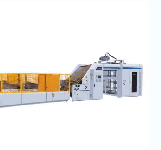 Machine de stratification de cartons entièrement automatique intelligente avec CE Shield ZGFM1500