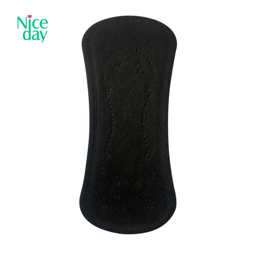Luxury Bamboo charcoal black menstrual pads