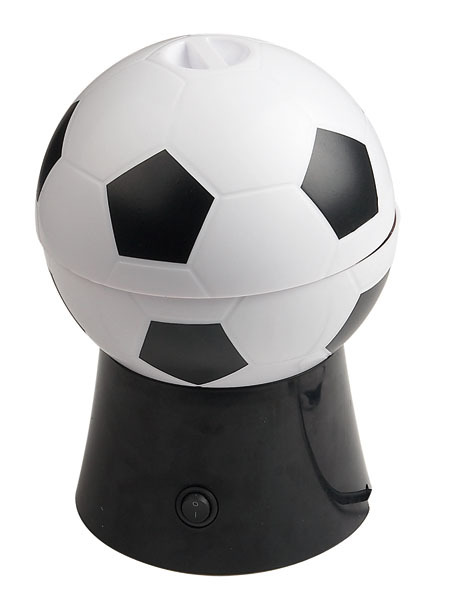 easy to make football shape home use popcorn maker