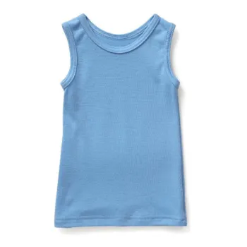 Children's Merino Vest & Boy's Sleeveless T-Shirt for Summer 2022