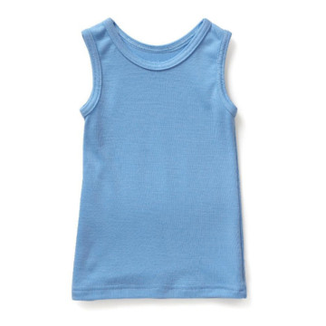 Children's Merino Vest & Boy's Sleeveless T-Shirt for Summer 2022