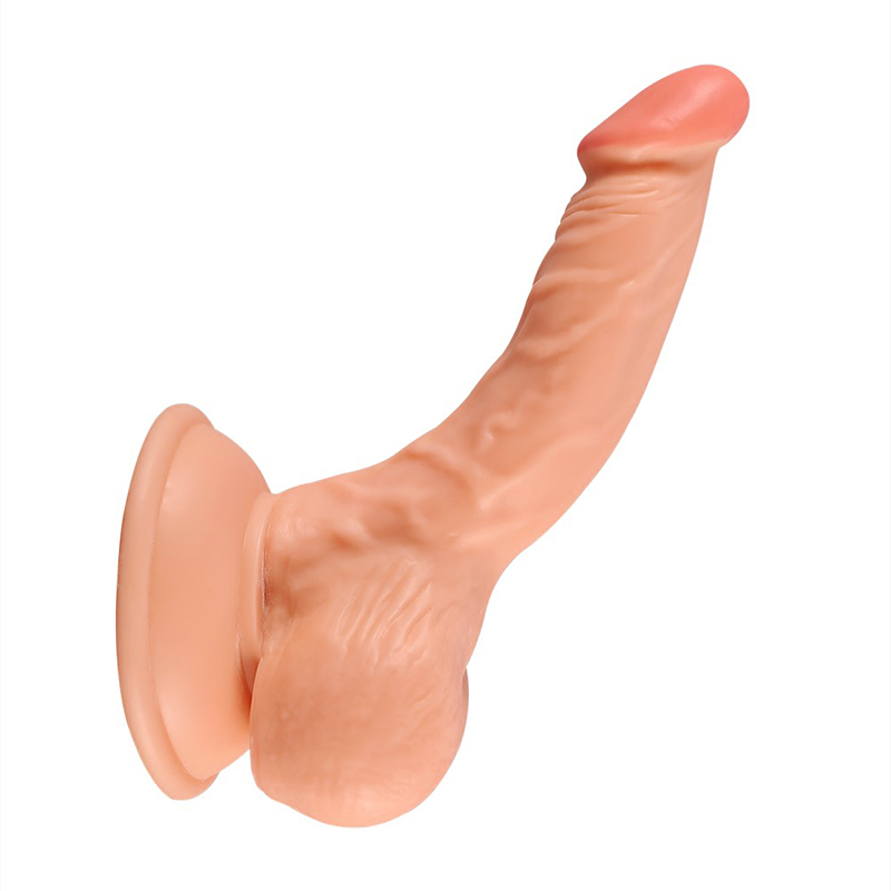 OEM Wearable PVC Manual Flesh-colored Penis Toy