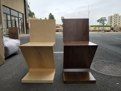 wooden Plywood Zig Zag Chair