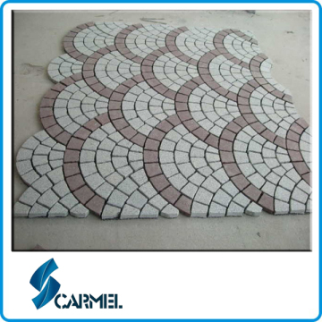 China Grey and Red Granite Paving Stone for Square (P3)