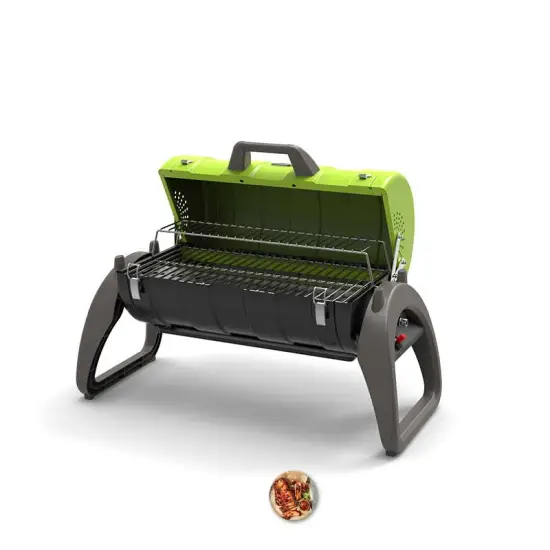 Outdoor Portable Barbecue Skewer Gas Charcoal Bbq Grills