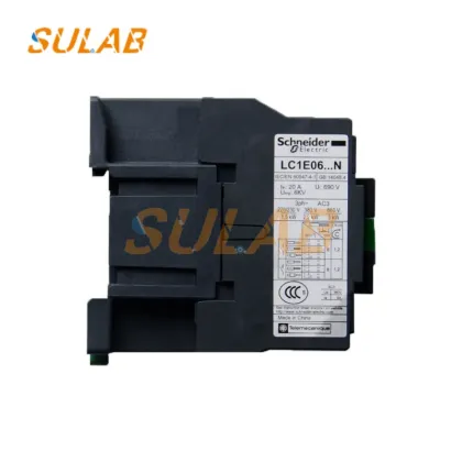 Schneider Contactor Models LC1N0610 and LC1E0601: Elevator Spare Parts Solution