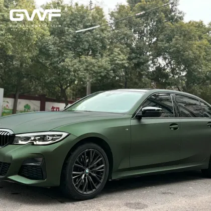 Ghost Metal Dark Green color ppf