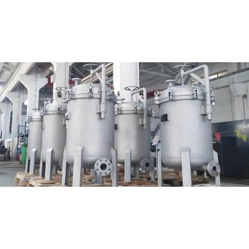 TS clamp type multi-bag filter