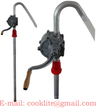 Aluminum Rotary Hand Oil Pump / Rotary Hand Pump Diesel Fuel Barrel Drum Syphon Transfer (GT131-A)
