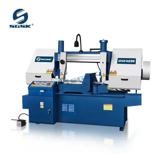 GHZ4230 Automatic Steel Band Saw Machine for Small Metal Cutting