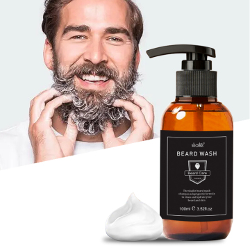 Private Label Natural Organic Beard Care Grooming Wash - Shampoo and Conditioner