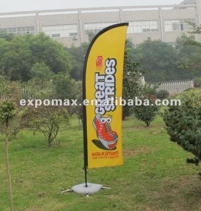 Flag banner, Feather banner