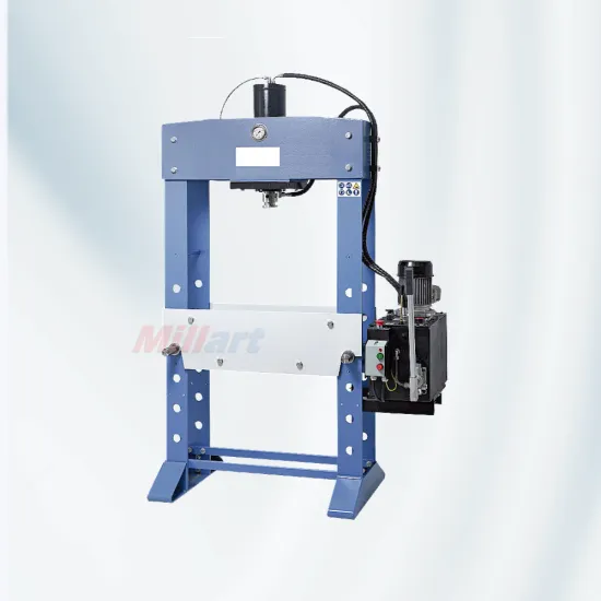 Manual and Electric Hydraulic Press Machines: Models HP-20SD, HP-30SD, HP-40SD, HP-50SD, HP-63SD