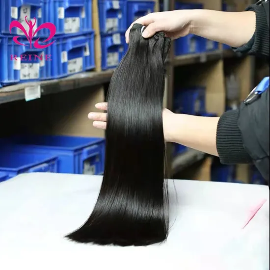 12A Grade Best Quality Raw Cuticle Aligned Virgin Indian Hair Bundles Vendors Vietnam hair Double Drawn Human Hair Bone Straight