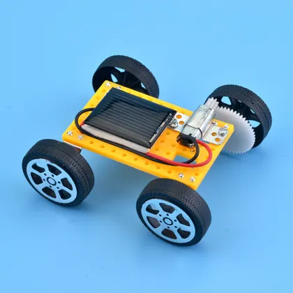 Mini Science Experiment Solar Car Toys for Children DIY Assembled Solar Powered Toy Set Educational Toys
