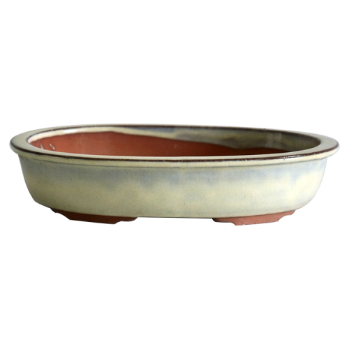 Keramik Bonsai Pot Cream Farbe