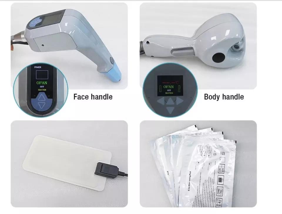 2 in 1 Monopolar rf exili ultra 360 radio frequency face lifting body shaping machine