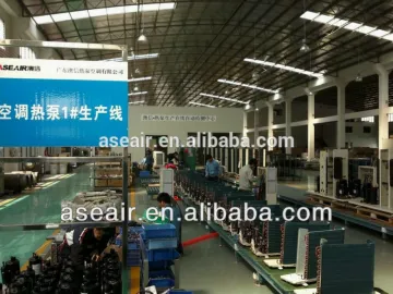 Heat pump evi air source water heater manufacturer in Guangdong