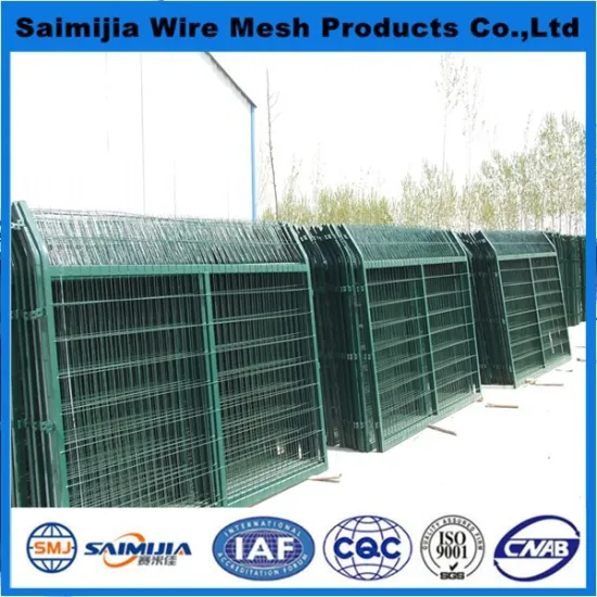 PVC Coated Curved Fence Panel