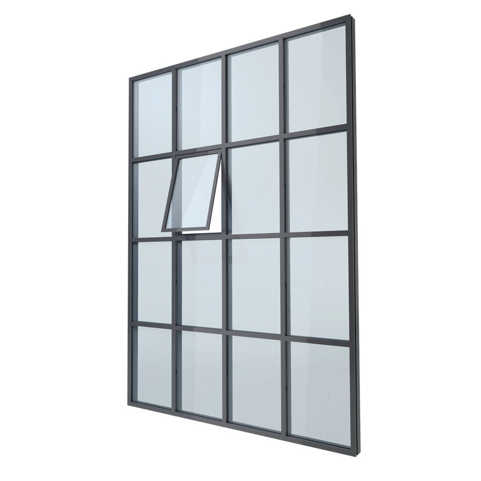 Visiable Frame Stick Curtain Wall