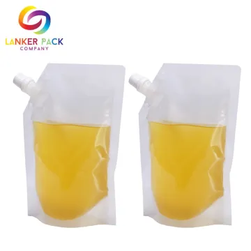 Custom Transparent PVC Clear Stand Up Pouch Bag