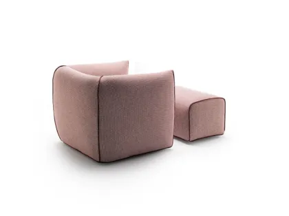 modern mia armchair and sofa