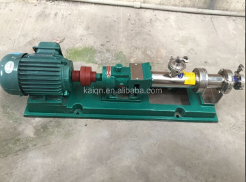 Sanitary Screw Pumps for Food and Liquid Applications