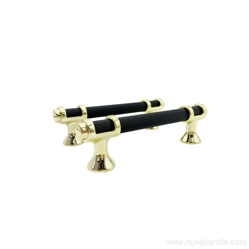 Aluminum alloy high-end door handle black