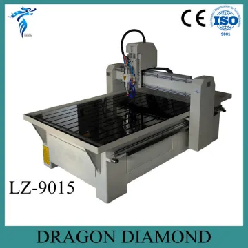 cnc router metal cutting machine/stone sculpture making machine/cnc router LZ-9015