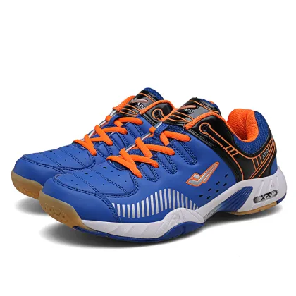 Unisex Professional Badminton Shoes Men's Soft TD Badminton Shoes Training Breathable Anti-Slippery Light Sport Badminton Shoes