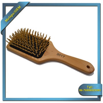 トップメーカーのひげブラシ/クッション木製ヘアブラシ
