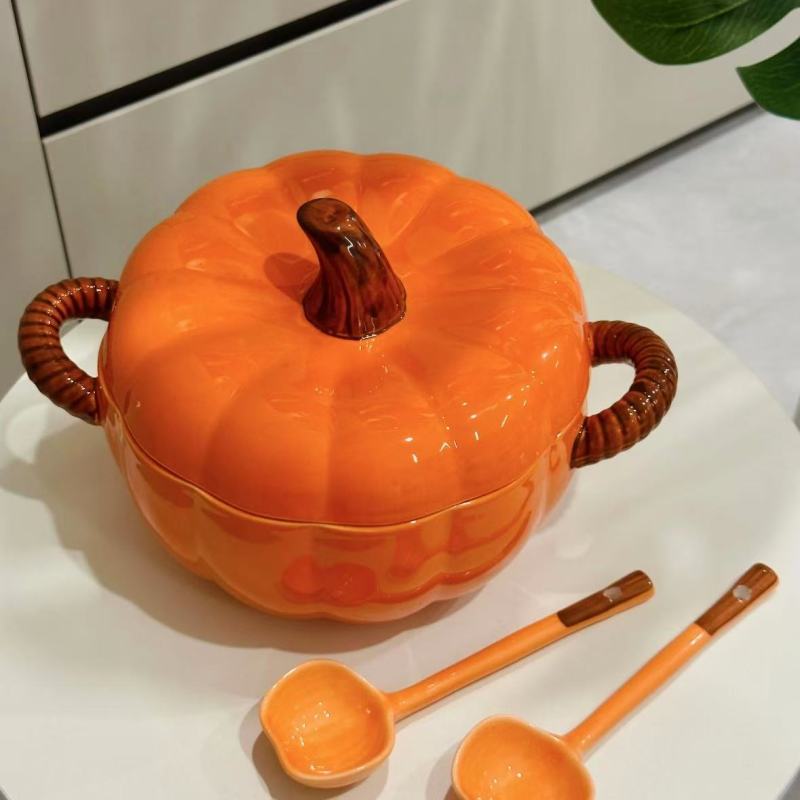 Unique Pumpkin Pot for Creative Kitchen Adventures