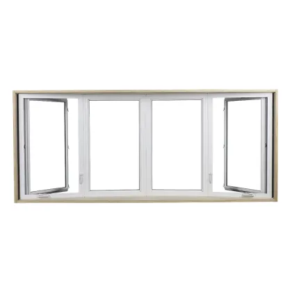 Soundproof Double Glass Aluminum Doors and Windows