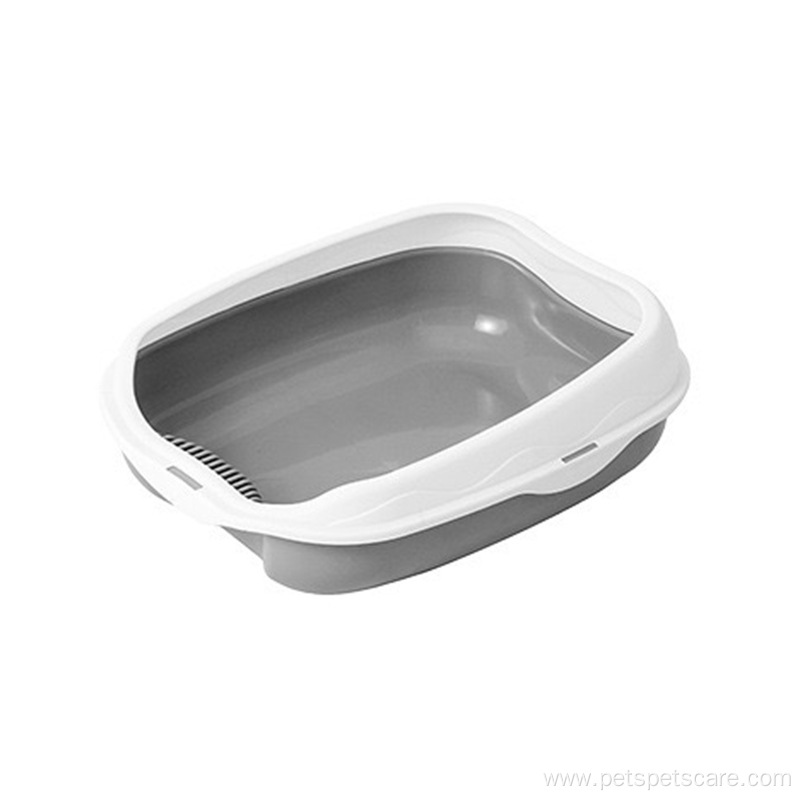 Full semi-enclosed cat toilet cat litter box