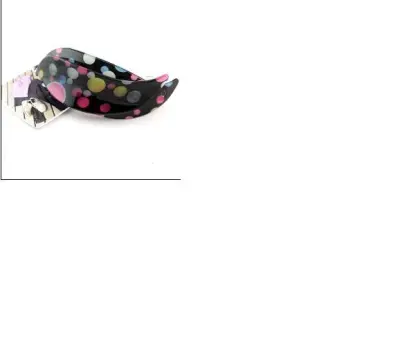 Korean Resin Dot Water Spray Hair Barrettes