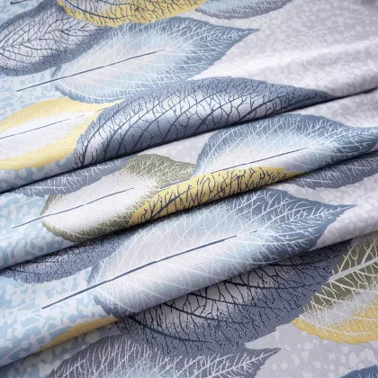 Flora Printed Polyester Fabrics: Digital Printing for curtains