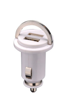 12 - 24v 2100 Ma Ca5521 Auto, 2.1a, Dual Micro Usb Car Chargers Charger For Gps Devices