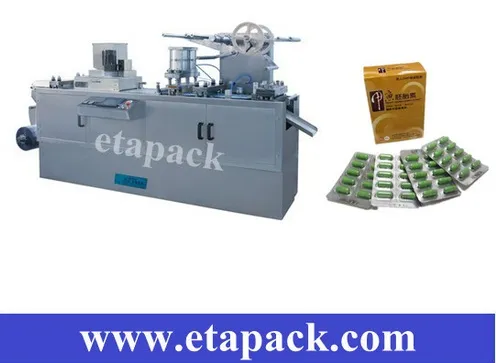 Flat plate auto blister packing machine