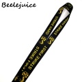 Cobra kai snake letters movie 90s vintage Neck Strap Lanyards ID badge card holder keychain Mobile Phone Strap Gifts decorations