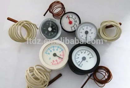 China HVAC heater water capillary type thermometer