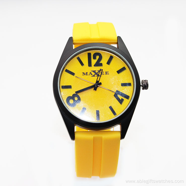 fashion cheap gifts silicone watch for hot sell