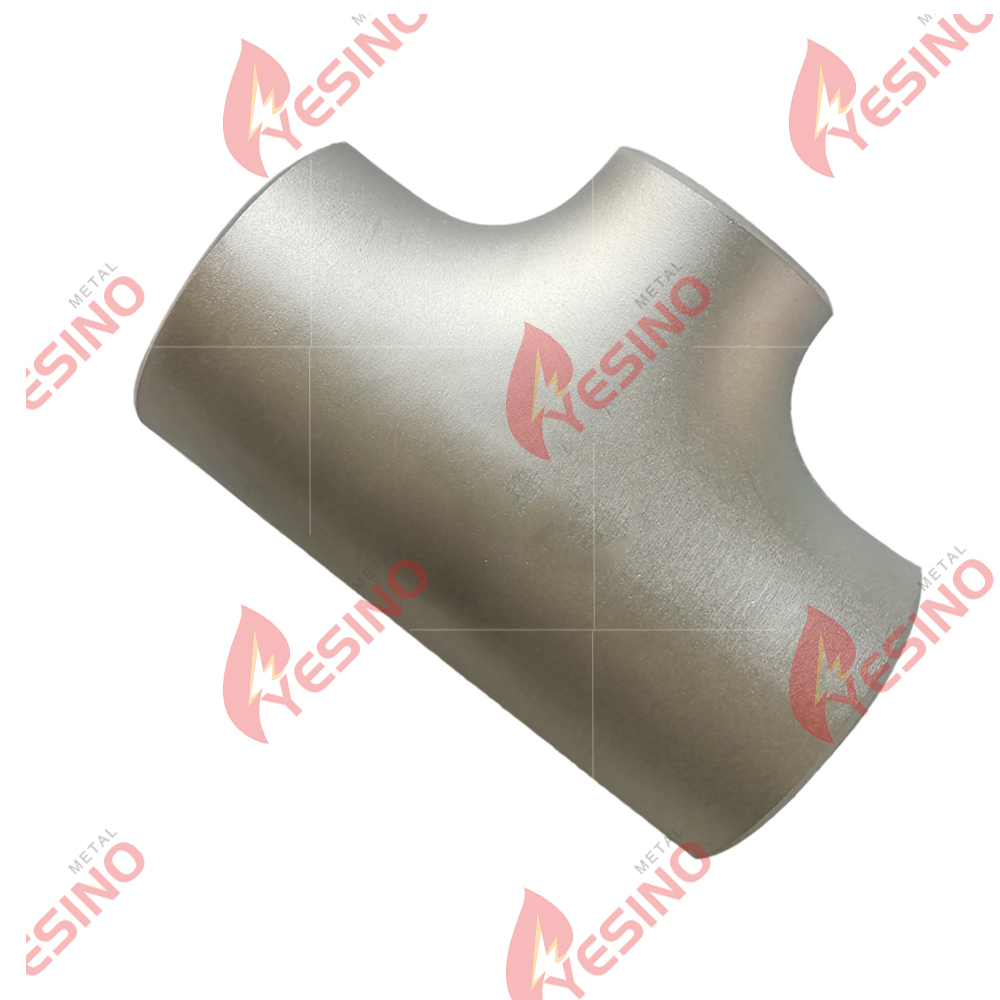 Grade 2 Titanium Tee Crosses Pipe Fittings