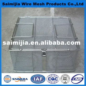 stainless steel wire mesh basket/medical stainless steel wire basket